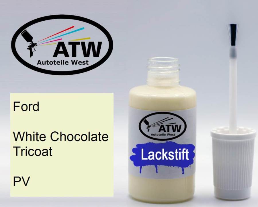 Ford, White Chocolate Tricoat, PV: 20ml Lackstift, von ATW Autoteile West.